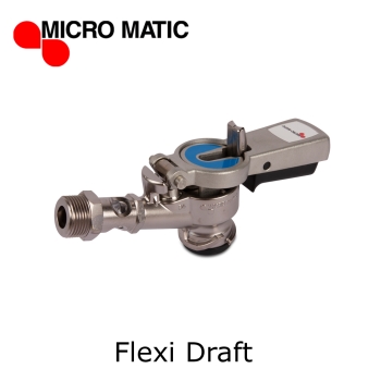 Flexi Draft System von Micro Matic - Korbzapfkopf S für den Einweganschluss