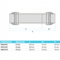 Preview: SharkBite Reparatur Verbinder SBE0122S