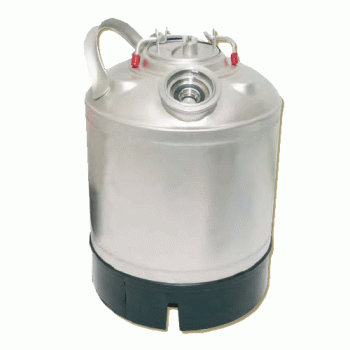 9 Liter Reinigungscontainer mit einem Anschlussfitting
