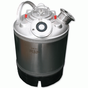 9 Liter Reinigungscontainer mit vier Anschlussfittingen