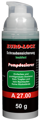 Eurolock 50 g Schraubensicherung A 27.00 - hochfest im Pumpdosierer