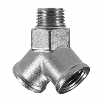Gabelstück 2 x G 1/4"  NPT IG - 1 x G 1/4 " NPT AG