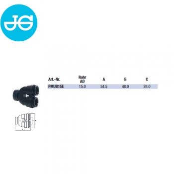 Preview: John Guest  Umkehrbogen PMUB15E