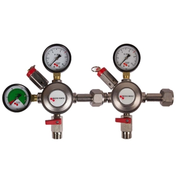 7/7 bar CO2 Kombi-Druckminderer von Micro Matic