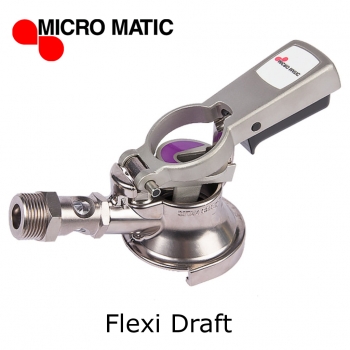 Flexi Draft Zapfkopf - M Kombi System von Micro Matic