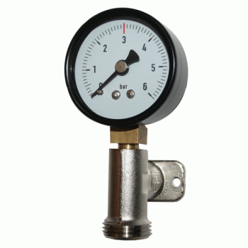 Betriebsdruckanzeige 0-6 / 3 bar mit Anschluss G 5/8"