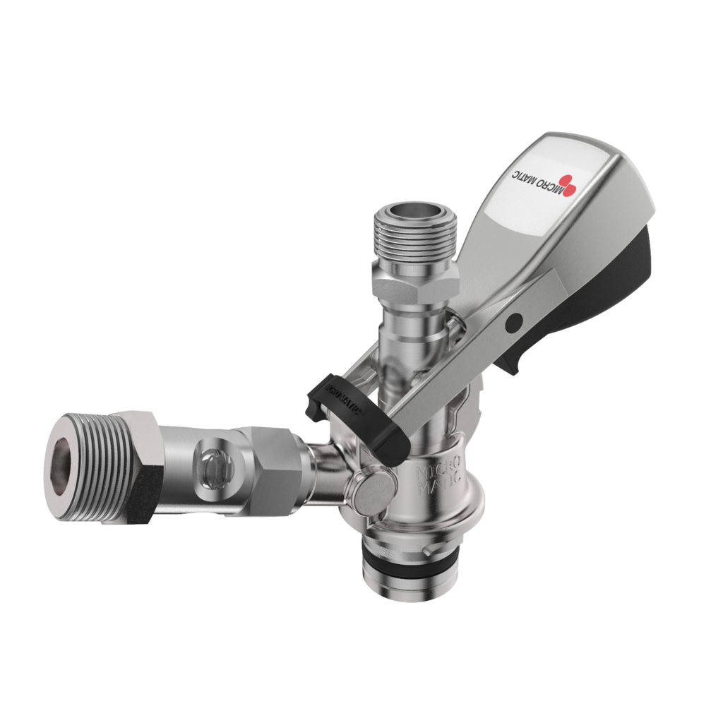 Draftfitting KEG Draft  D-System von Micro Matic Bier Zapfkopf 