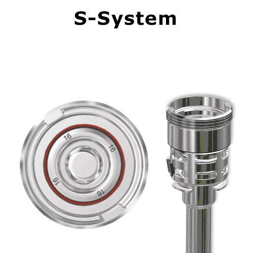 Korbfitting KEG Kopf  S-System von Micro Matic Bier Zapfkopf 