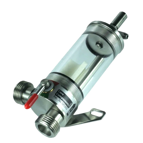 Schaumkontrollarmatur FEX 08 LH von Core Components für die Wandmontage