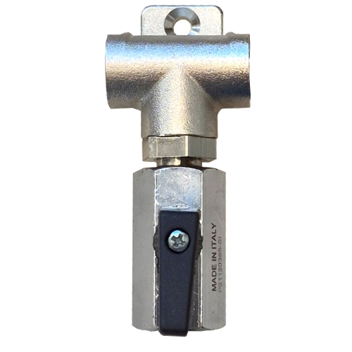 Wandverteiler mit Absperrventil 3 x 1/4" Innengewinde
