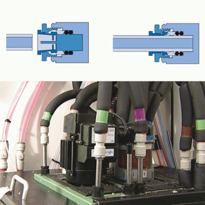 John Guest Einschraubverbinder mit Parallelgewinde x Superseal
