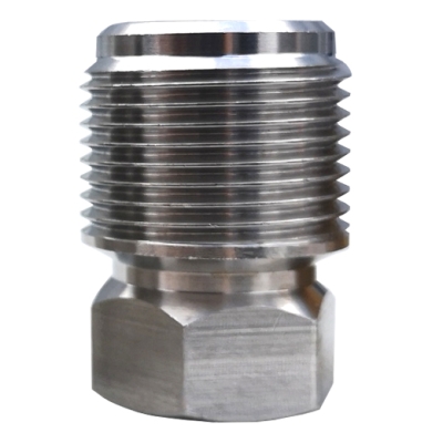 Adapter Metall 1/2" BSF IG auf 7/16" UNF AG Premix AFG Container Zapfanlage 
