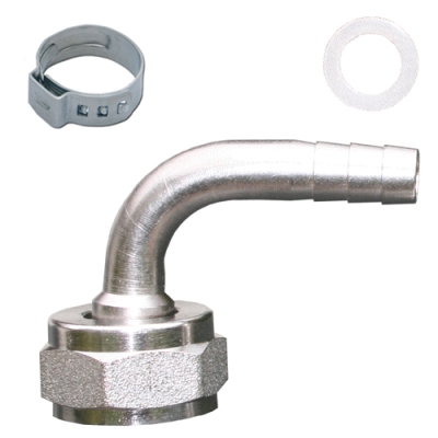 3/4" CO2 / N2 Verschraubung, komplett #1
