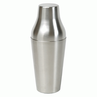 Cocktailshaker 2-teilig, massiv Edelstahl - 560 ml