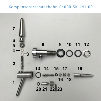 Ersatzteile für Bierzapfhahn Modell P4000