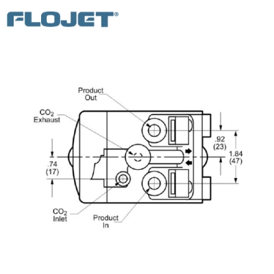 Preview: Flojet Bag-in-Box-Pumpe, Serie G55/G58/G80