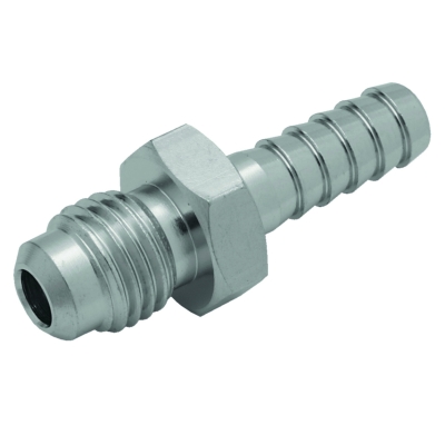 Einschraubtülle 1/4" AG, Messing vernickelt