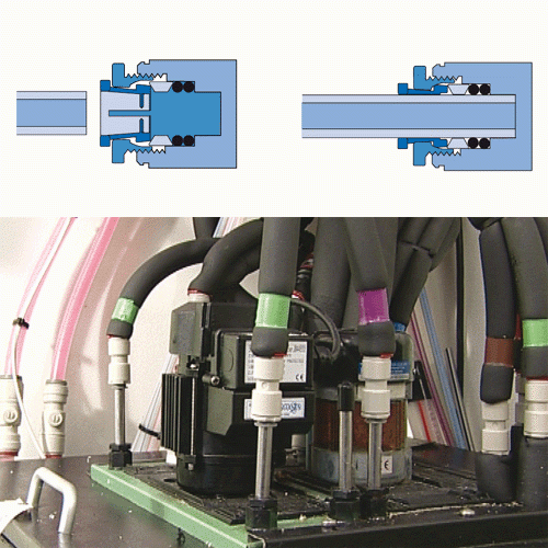 John Guest Einschraubverbinder mit Parallelgewinde x Superseal