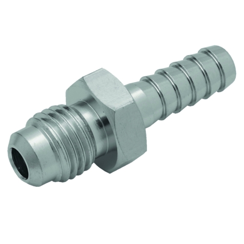 Einschraubtülle 1/4" AG, Messing vernickelt