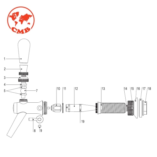 Ersatzteilkatalog Kompensatorschankhahn CMB V10