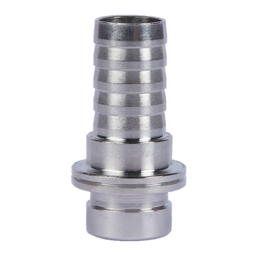 BIERSCHLAUCHTÜLLE 10mm 90 °  mit Bund und Ansatz 